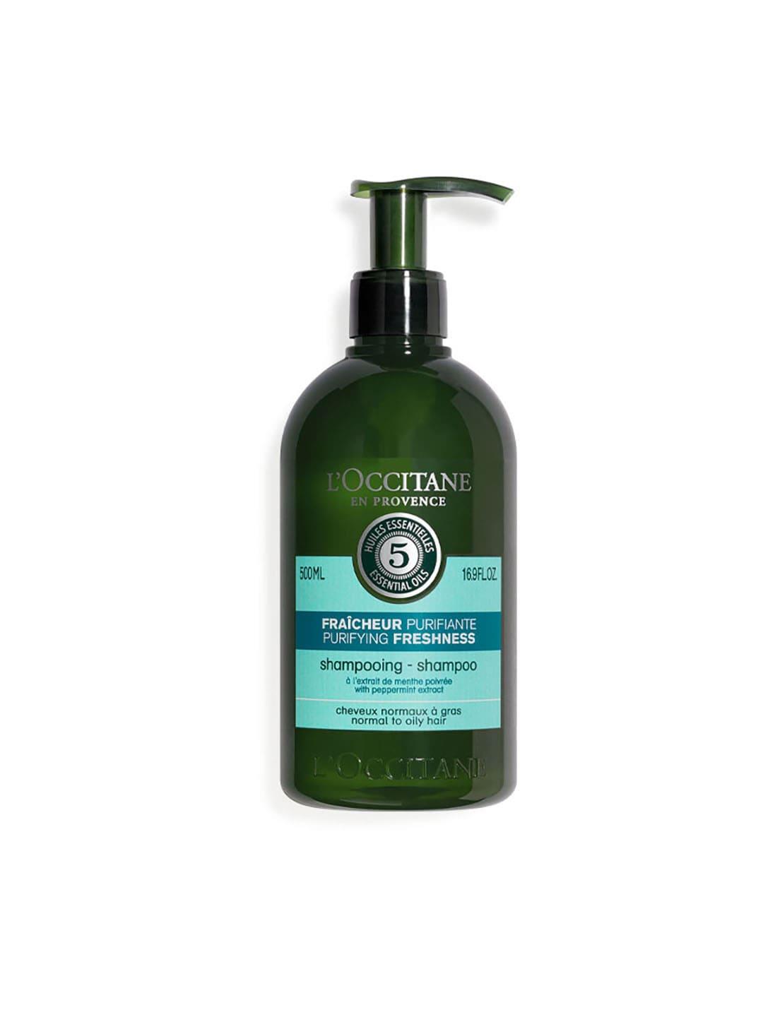 l'occitane en provence aromachologie purifying freshness shampoo 500ml