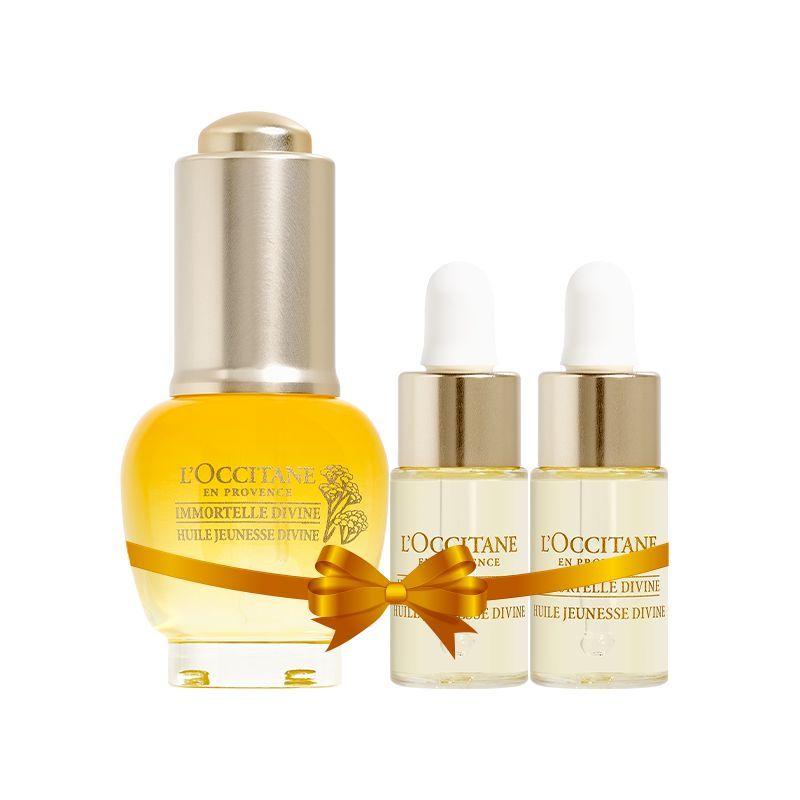 l'occitane bestselling anti-aging face oil, improves firmness, boost radiance, nourishes & hydration