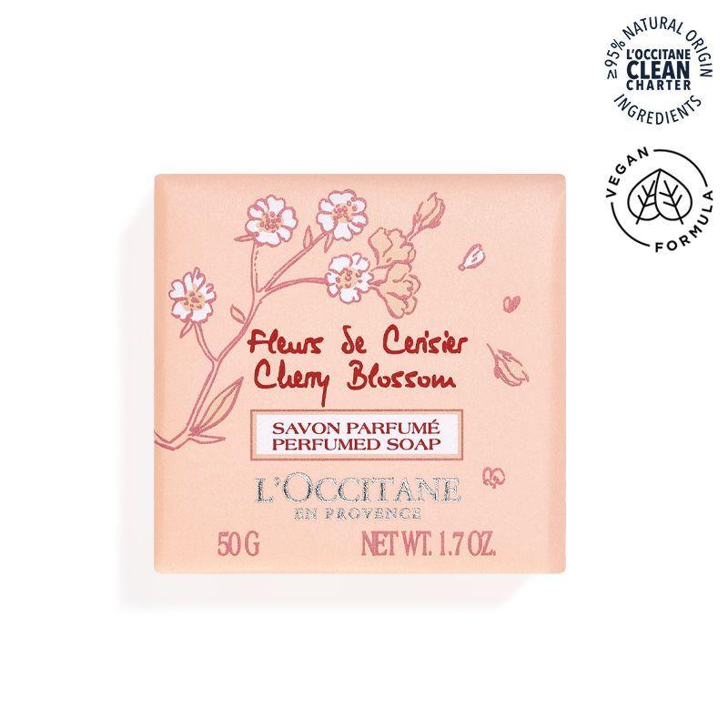 l'occitane cherry blossom soap, 50gm