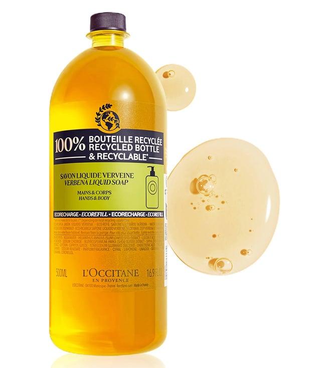 l'occitane en provence verbena liquid soap - 500 ml