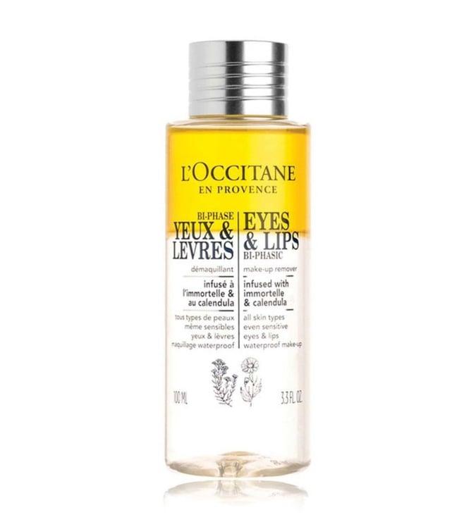 l'occitane eyes & lips bi-phasic make-up remover 100 ml