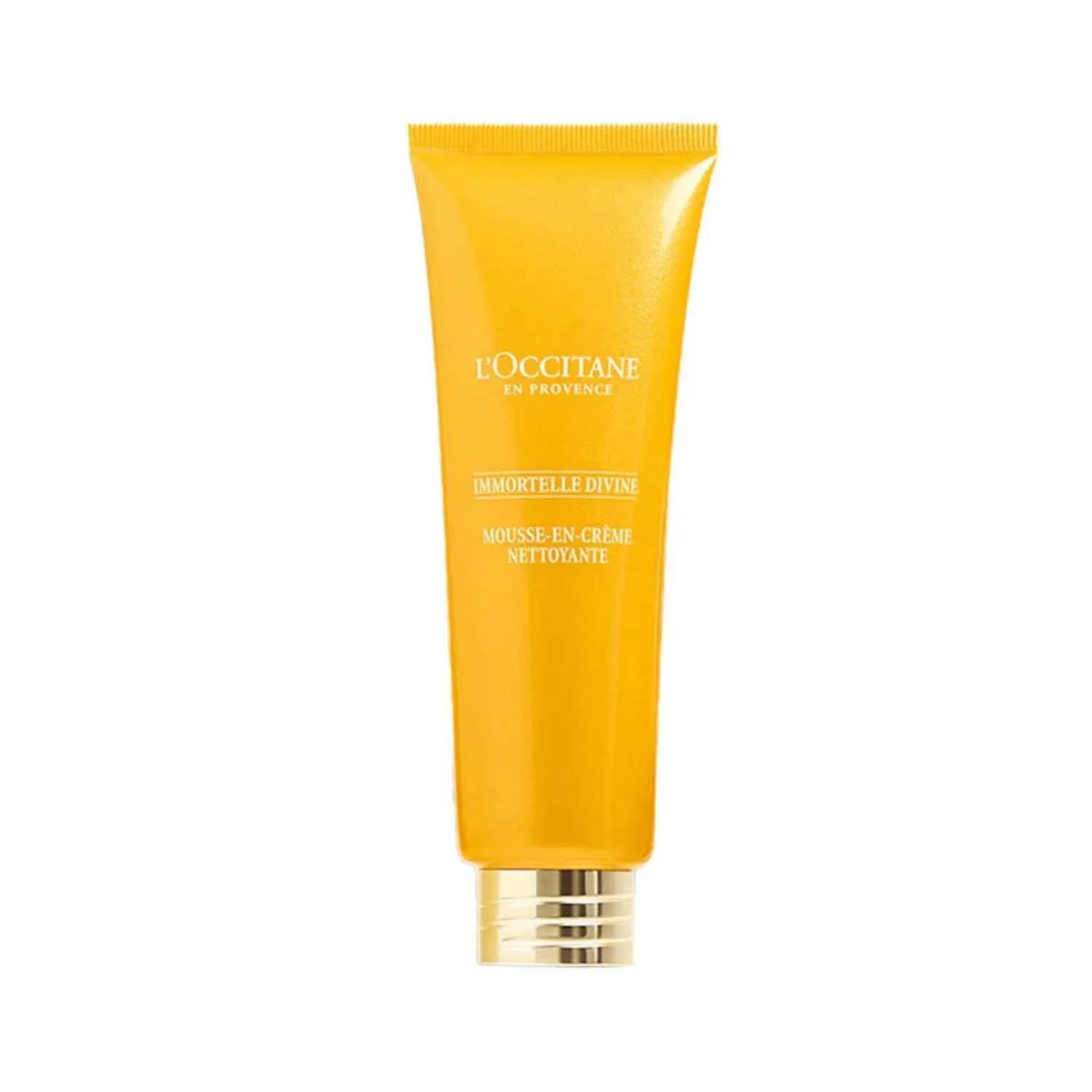 l'occitane immortelle divine cleansing foam - (125ml)