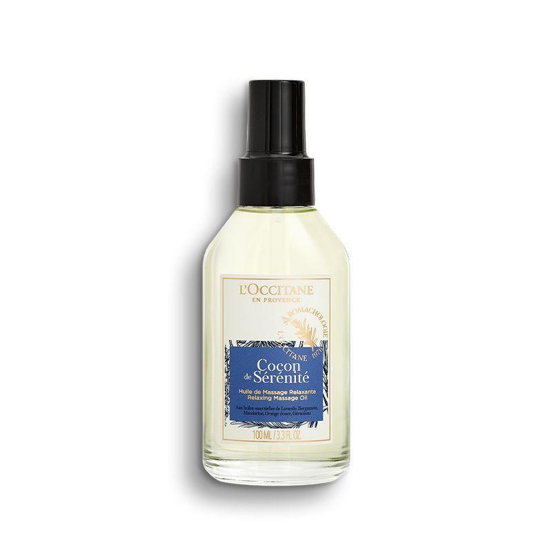 l'occitane relaxing massage oil