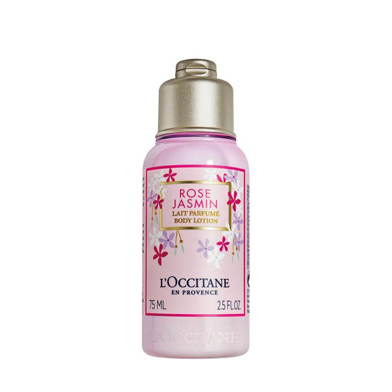 l'occitane rose jasmine body milk (travel size)