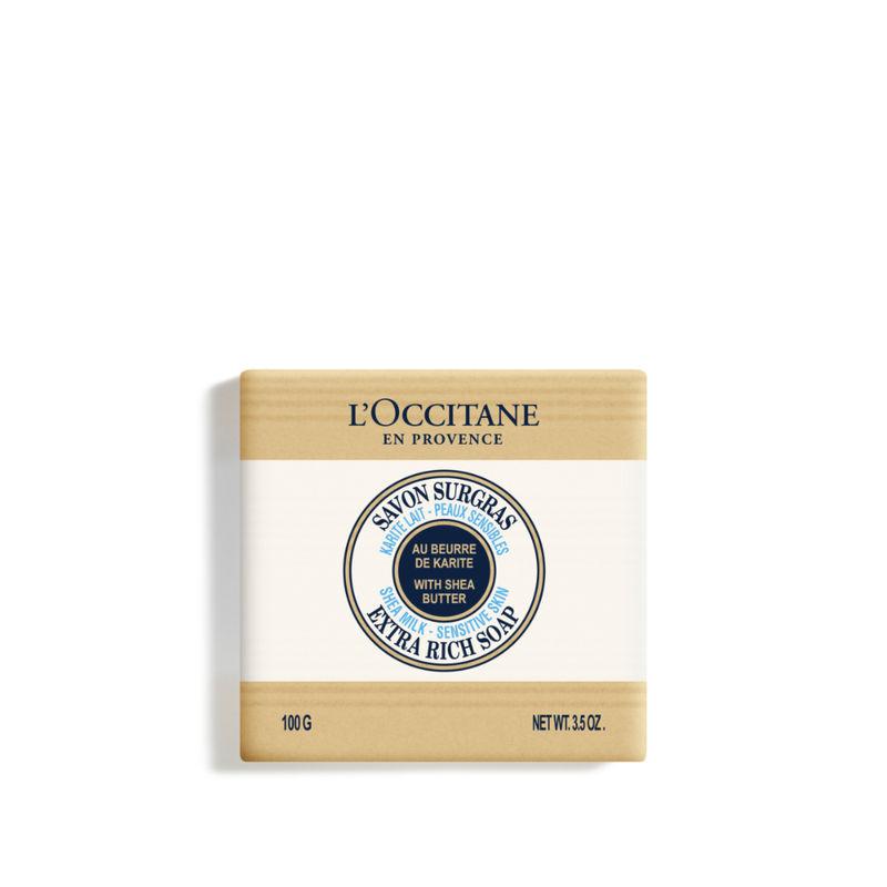 l'occitane shea butter extra gentle soap - milk