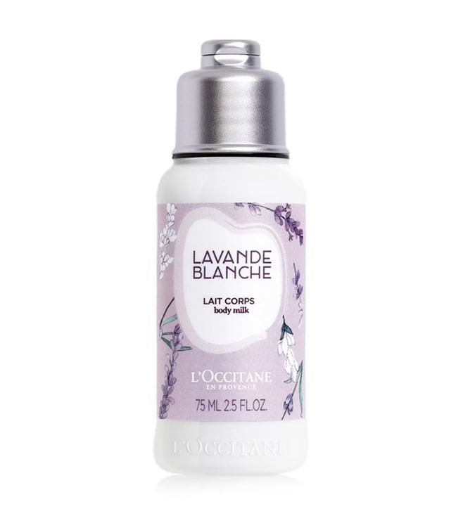 l'occitane white lavender body lotion - 75 ml