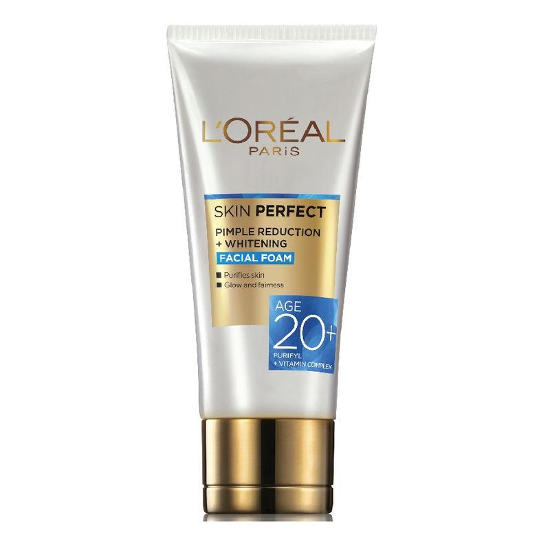 l'oreal paris age 20+ skin perfect facial foam