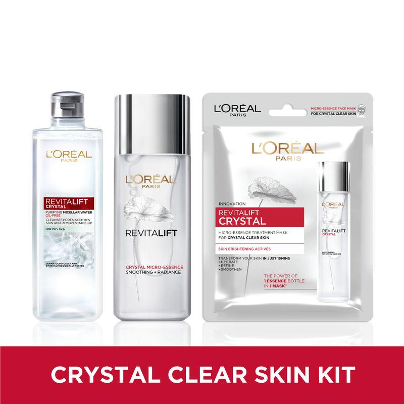 l'oreal paris crystal-clear skin kit