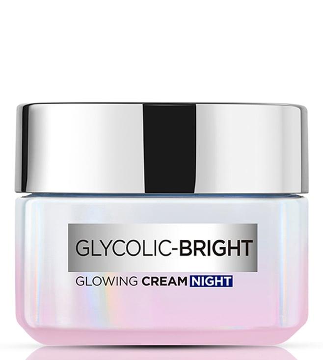 l'oreal paris glycolic bright glowing night cream - 15 ml