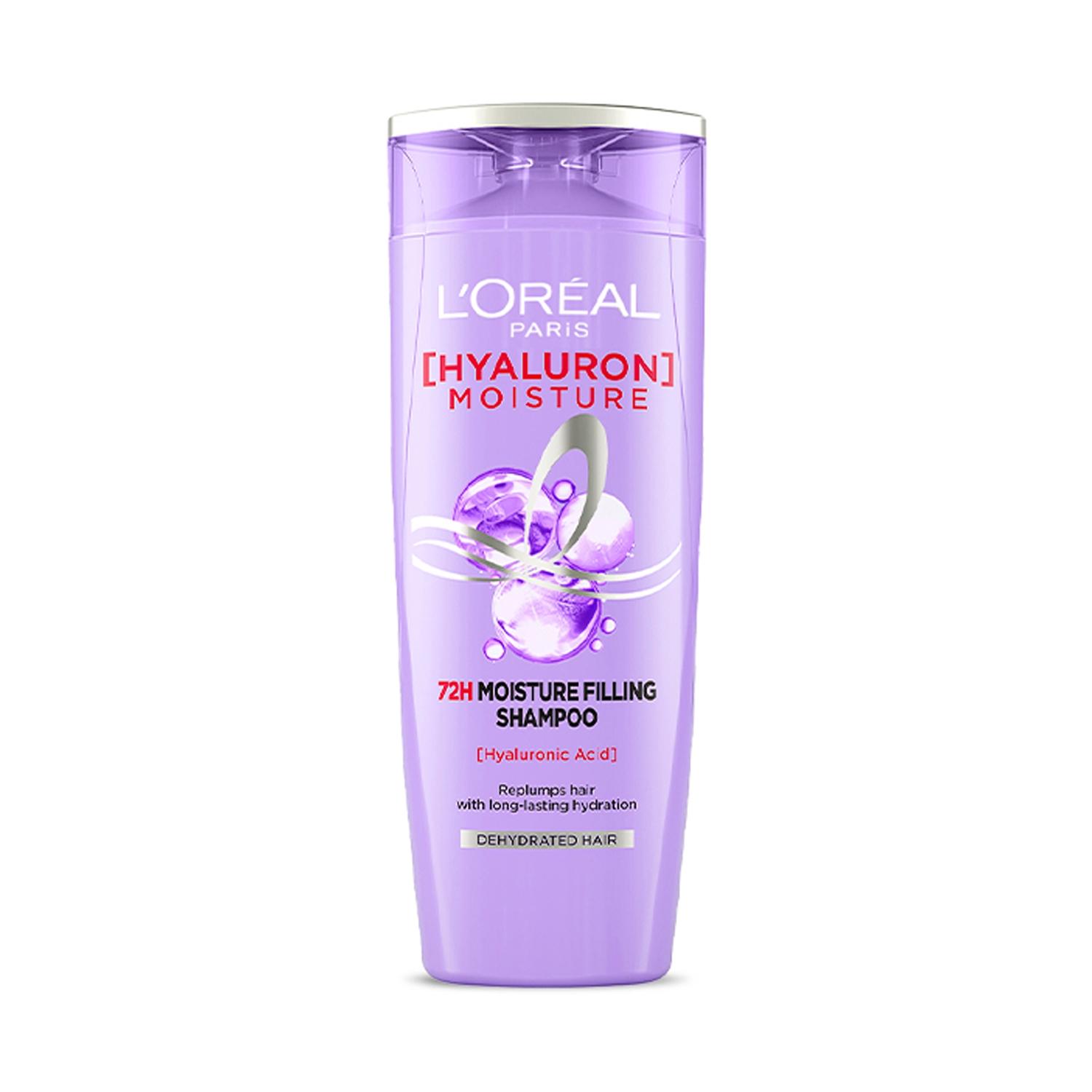 l'oreal paris hyaluron moisture 72h moisture filling shampoo (340ml)