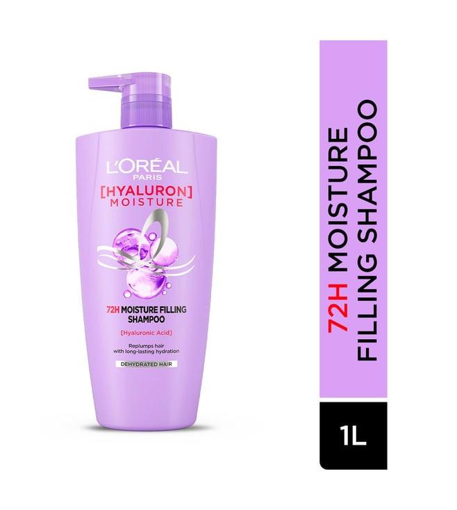 l'oreal paris hyaluron moisture 72h moisture filling shampoo - 1000 ml