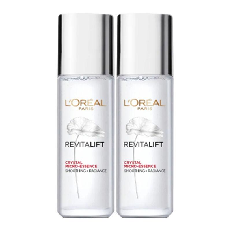l'oreal paris pack of two combo revitalift crystal micro-essence