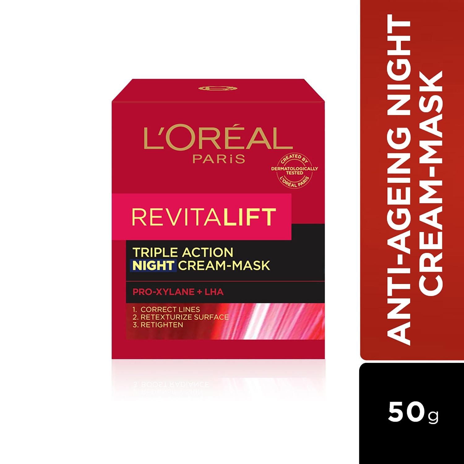 l'oreal paris revitalift triple action night cream 50ml