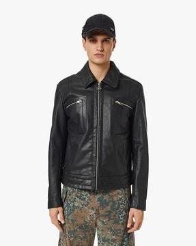 l-cale leather jacket