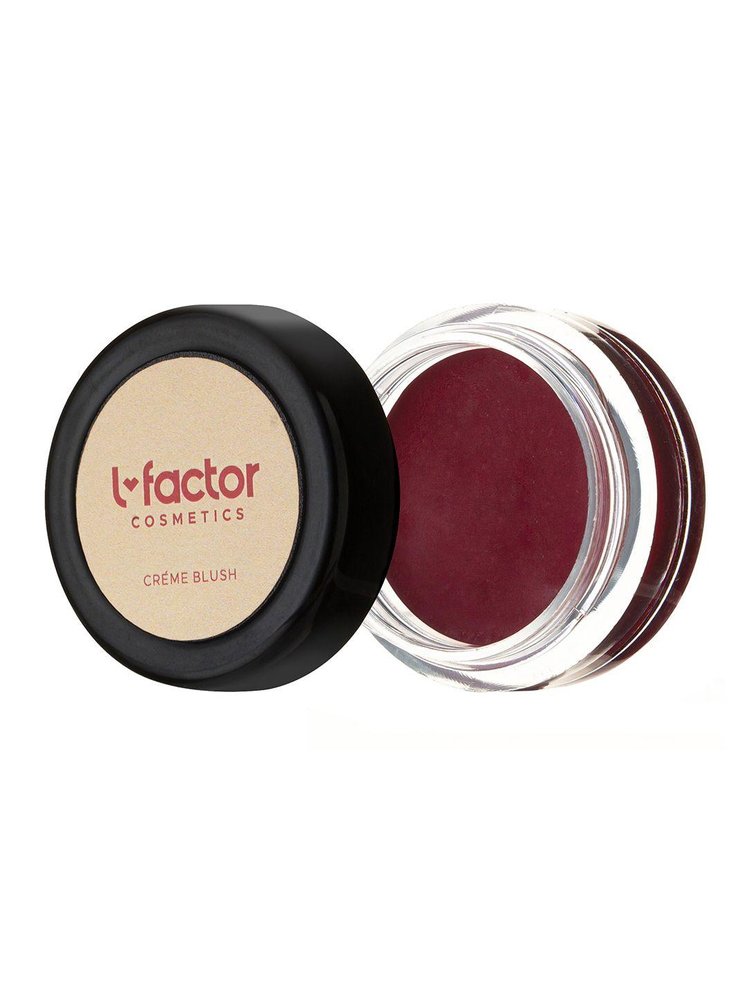 l factor cosmetics weightless vegan creme blush with grapeseed oil 5g - dont shy away