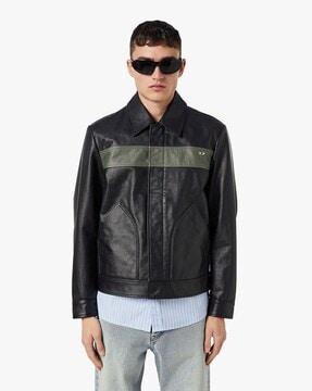 l-maurinee colourblock panelled jacket