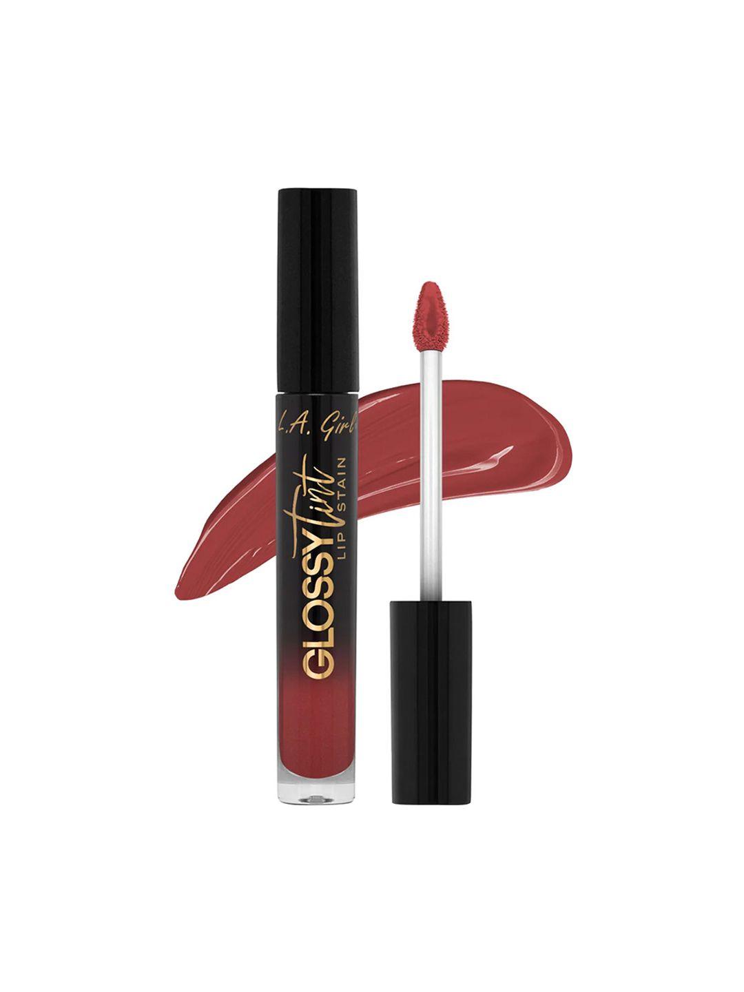 l.a girl glossy tint high-pigmented non-drying long-lasting lip stain 2.9g - divine