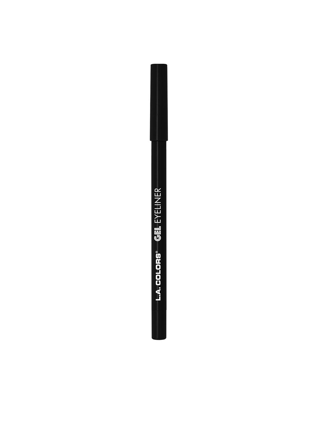 l.a colors smudge proof long wearing neon gel eyeliner - midnight black