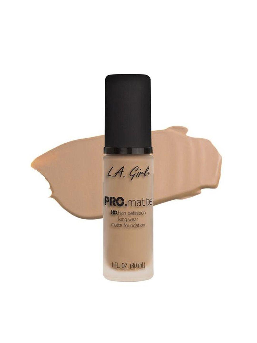 l.a girl bisque hd pro.matte foundation glm672 30 ml