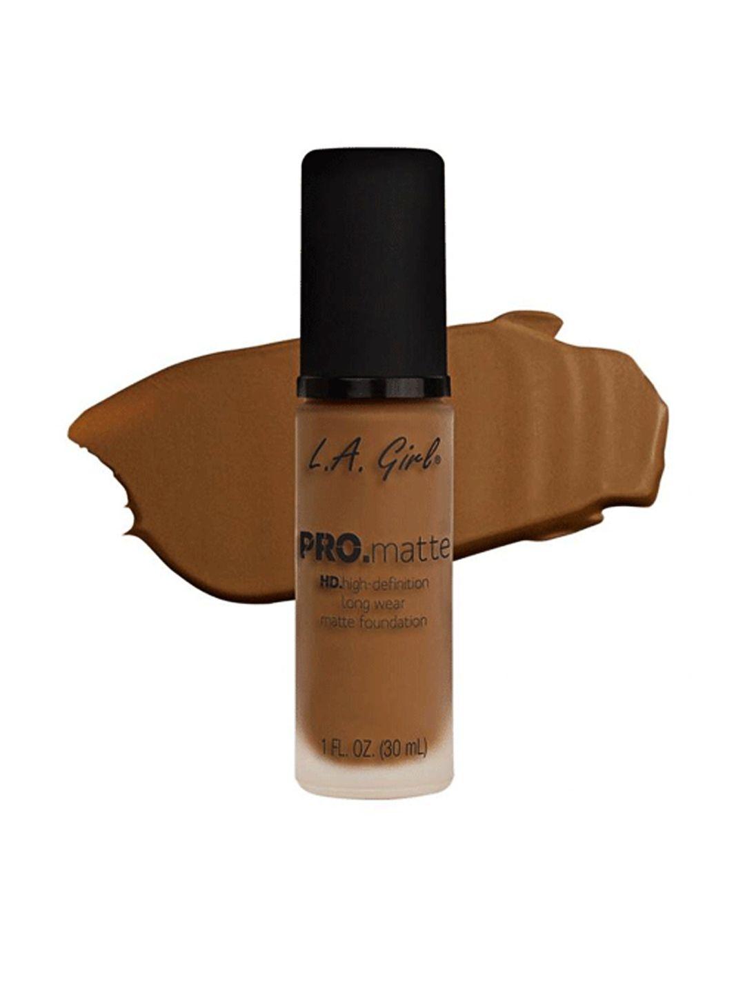 l.a girl glm683 nutmeg hd pro.matte foundation 30 ml