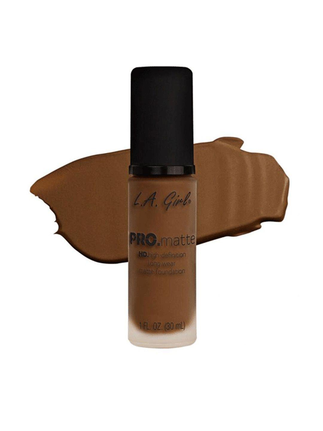 l.a girl glm684 cappuccino hd pro.matte foundation 30ml