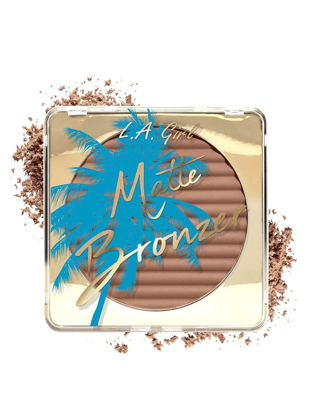 l.a girl matte bronzer with coconut fruit extract & vitamin e - back to the beach gbl413