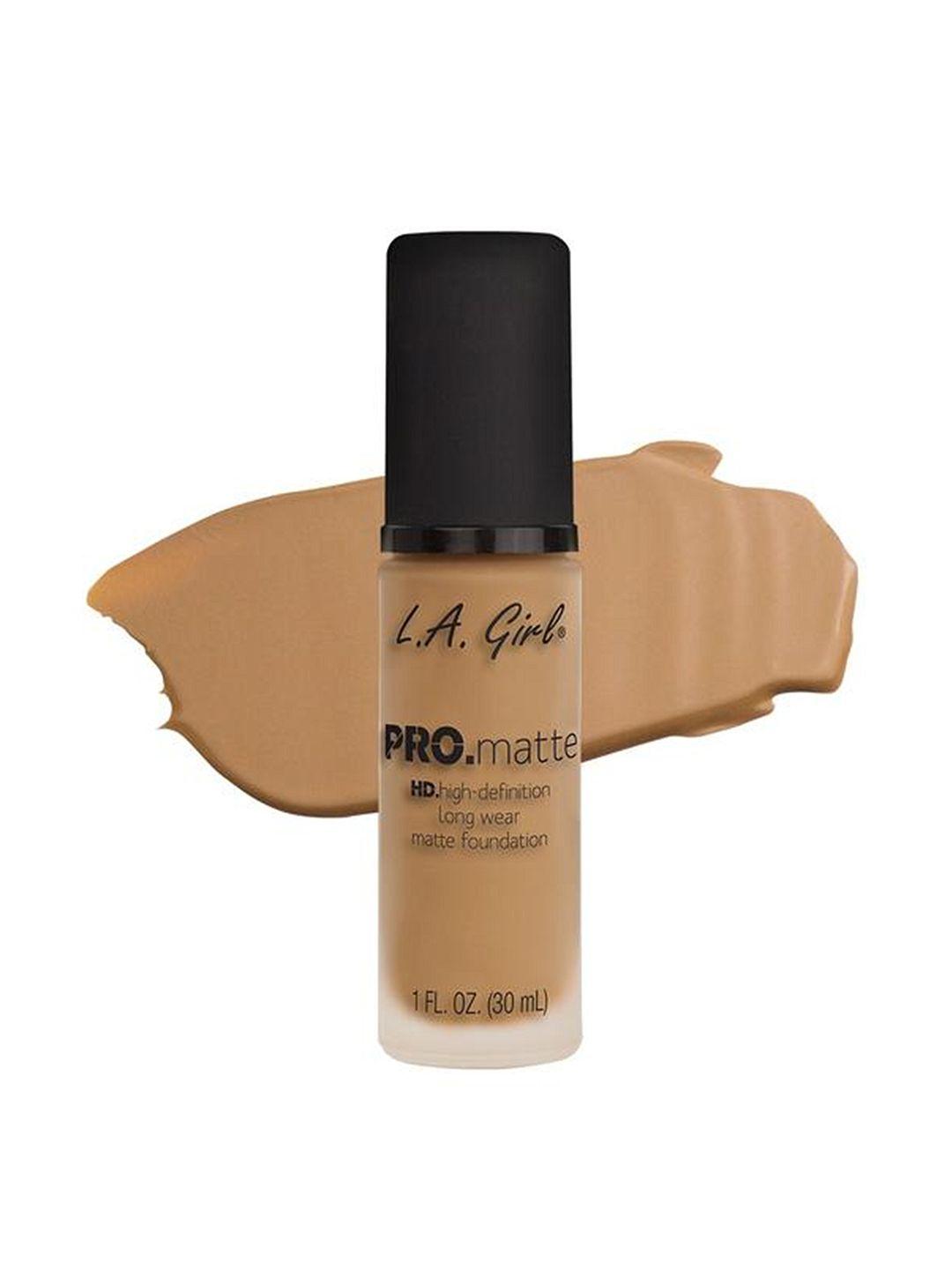 l.a girl medium beige hd pro.matte foundation glm675 30 ml