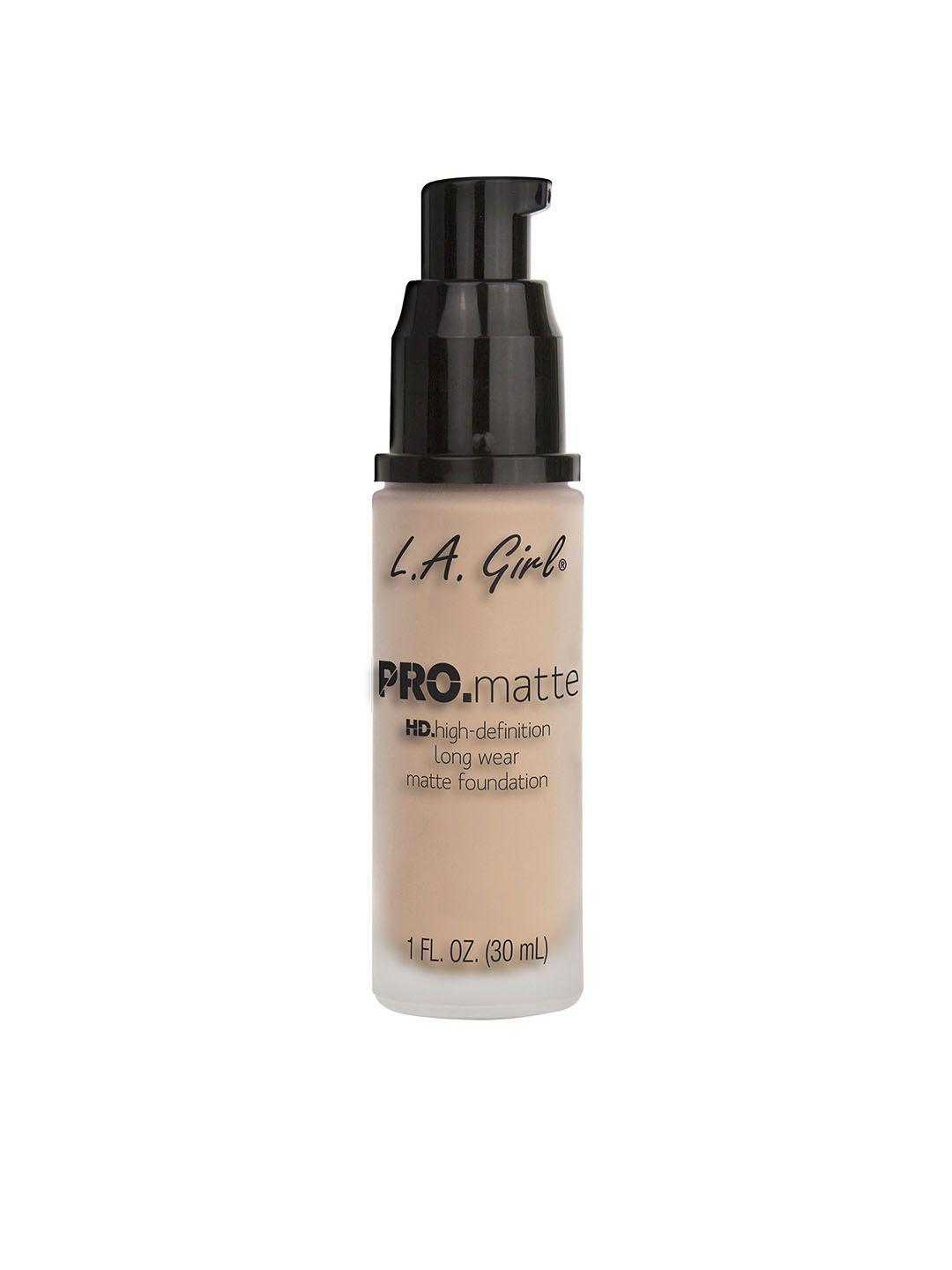 l.a girl porcelain pro matte hd foundation glm715