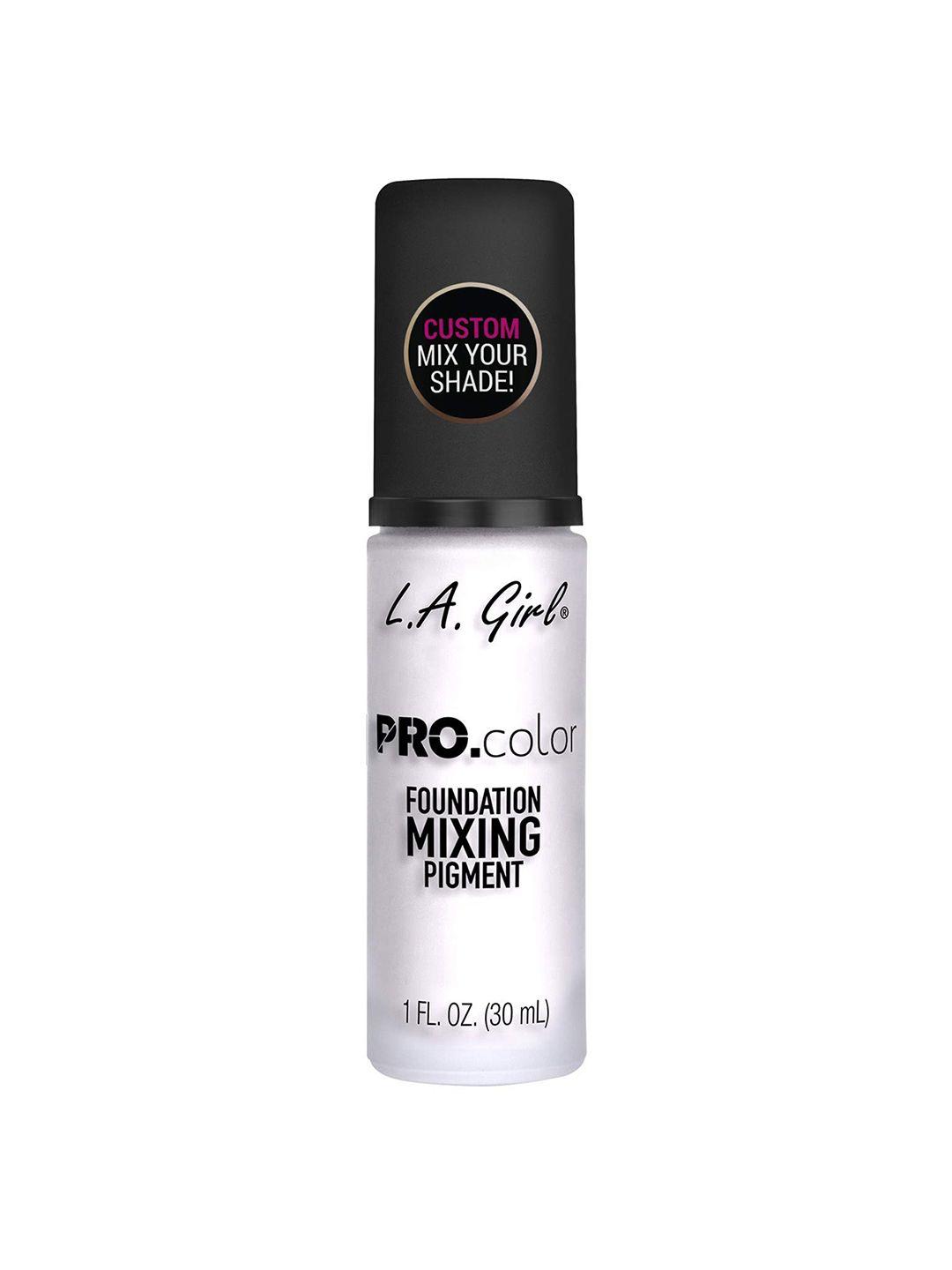 l.a girl pro color foundation mixing pigment 30 ml - white glm711