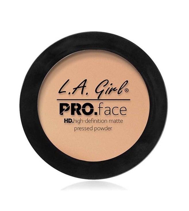 l.a. girl hd pro face pressed powder buff - 7 gm