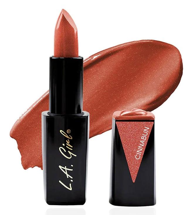 l.a. girl lip attraction lipstick cinnabun - 3.2 gm