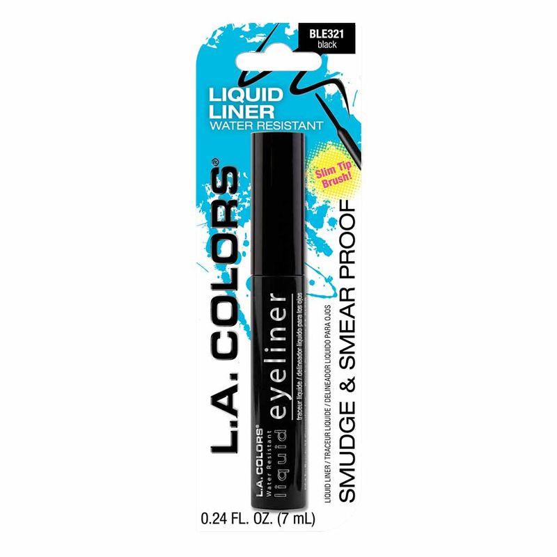l.a. colors liquid eyeliner - black