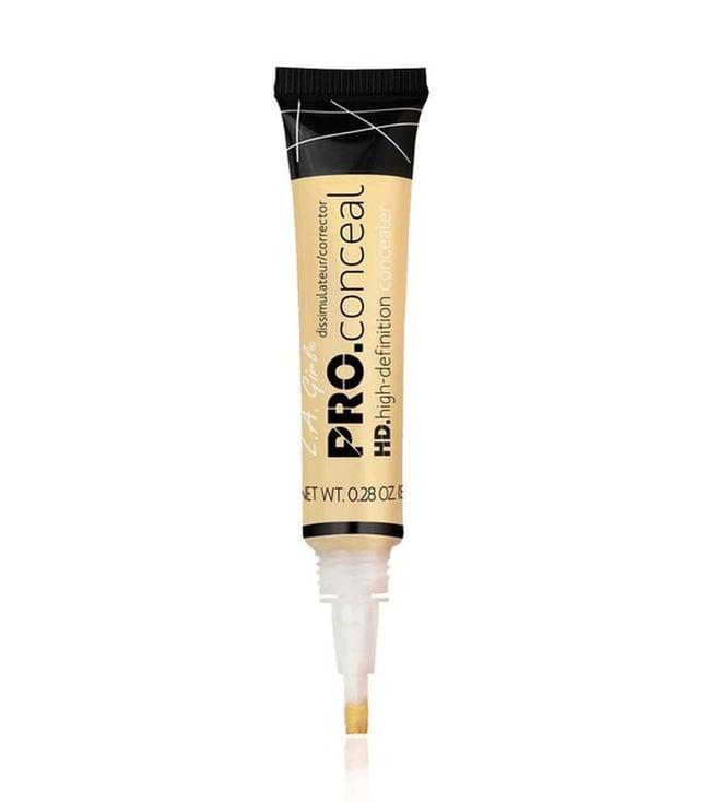 l.a. girl hd pro conceal light yellow corrector - 8 gm