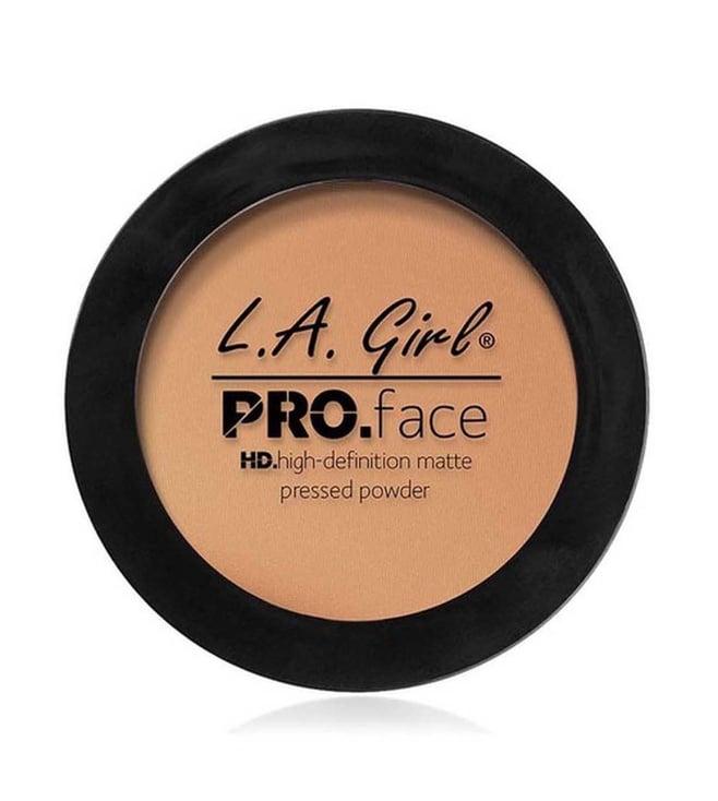 l.a. girl hd pro face pressed powder warm honey - 7 gm