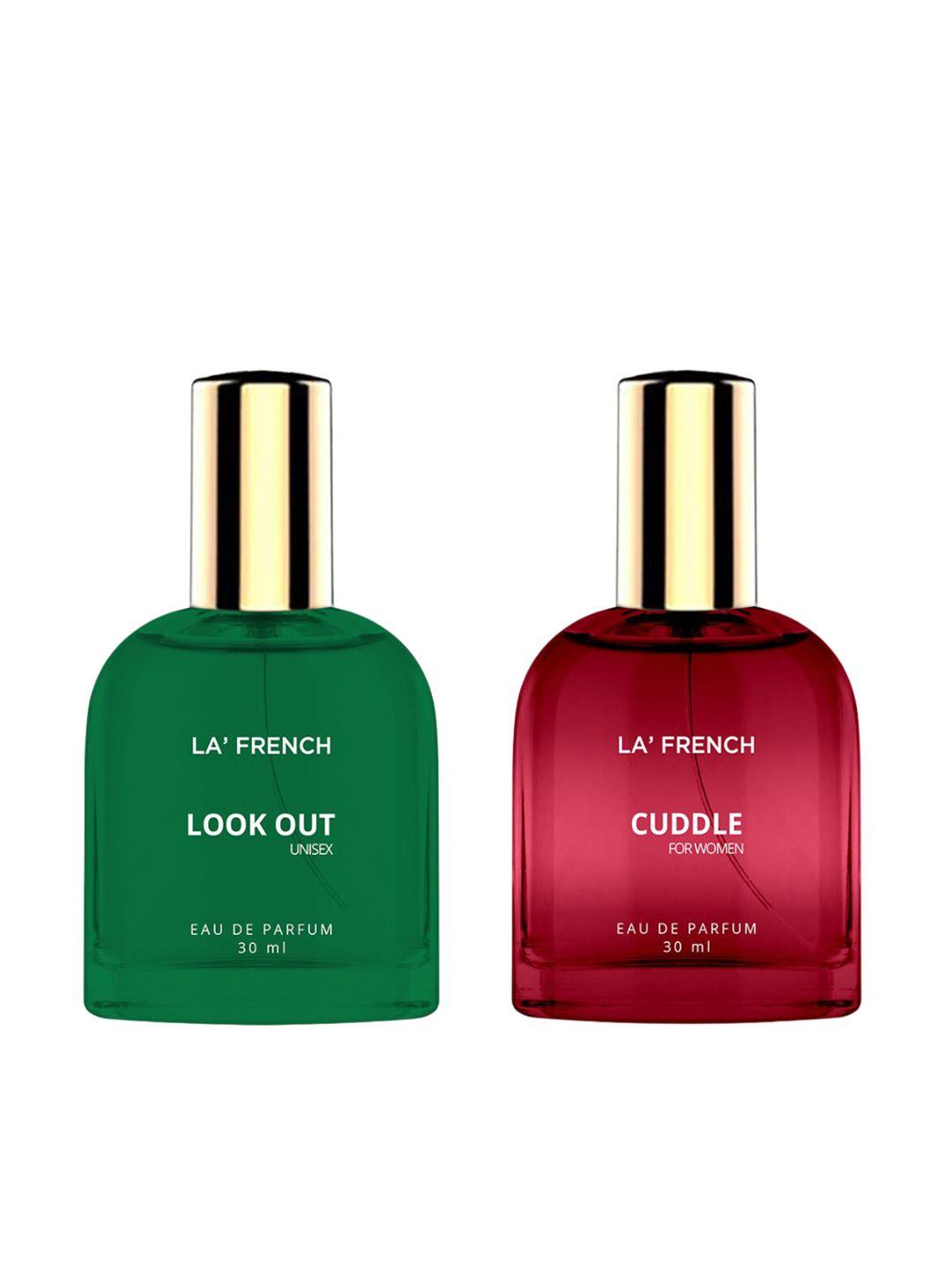 la french 2-pcs look out & cuddle long lasting eau de parfum - 30ml each