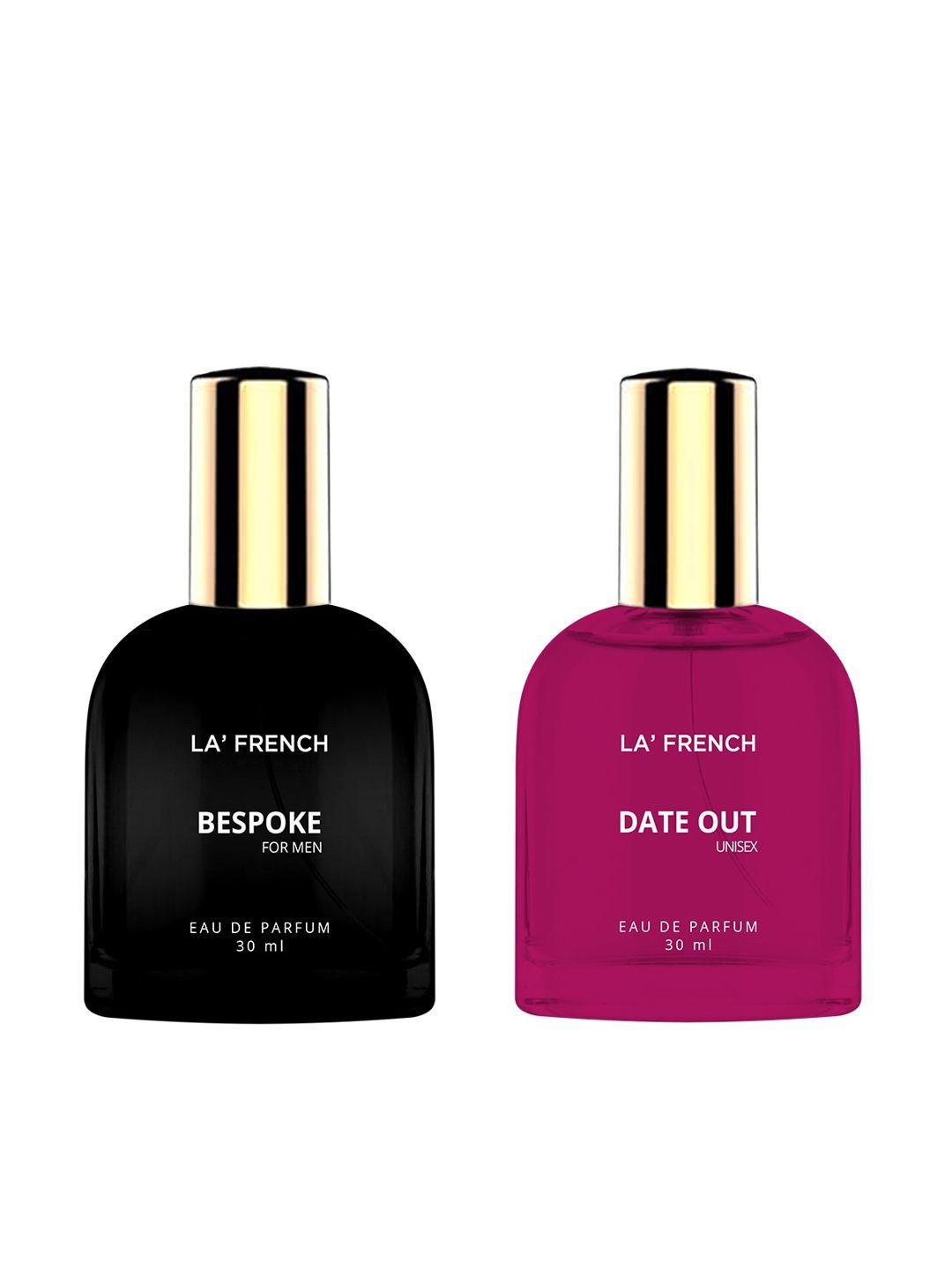 la french set of 2 bespoke & date out eau de parfum - 30ml each