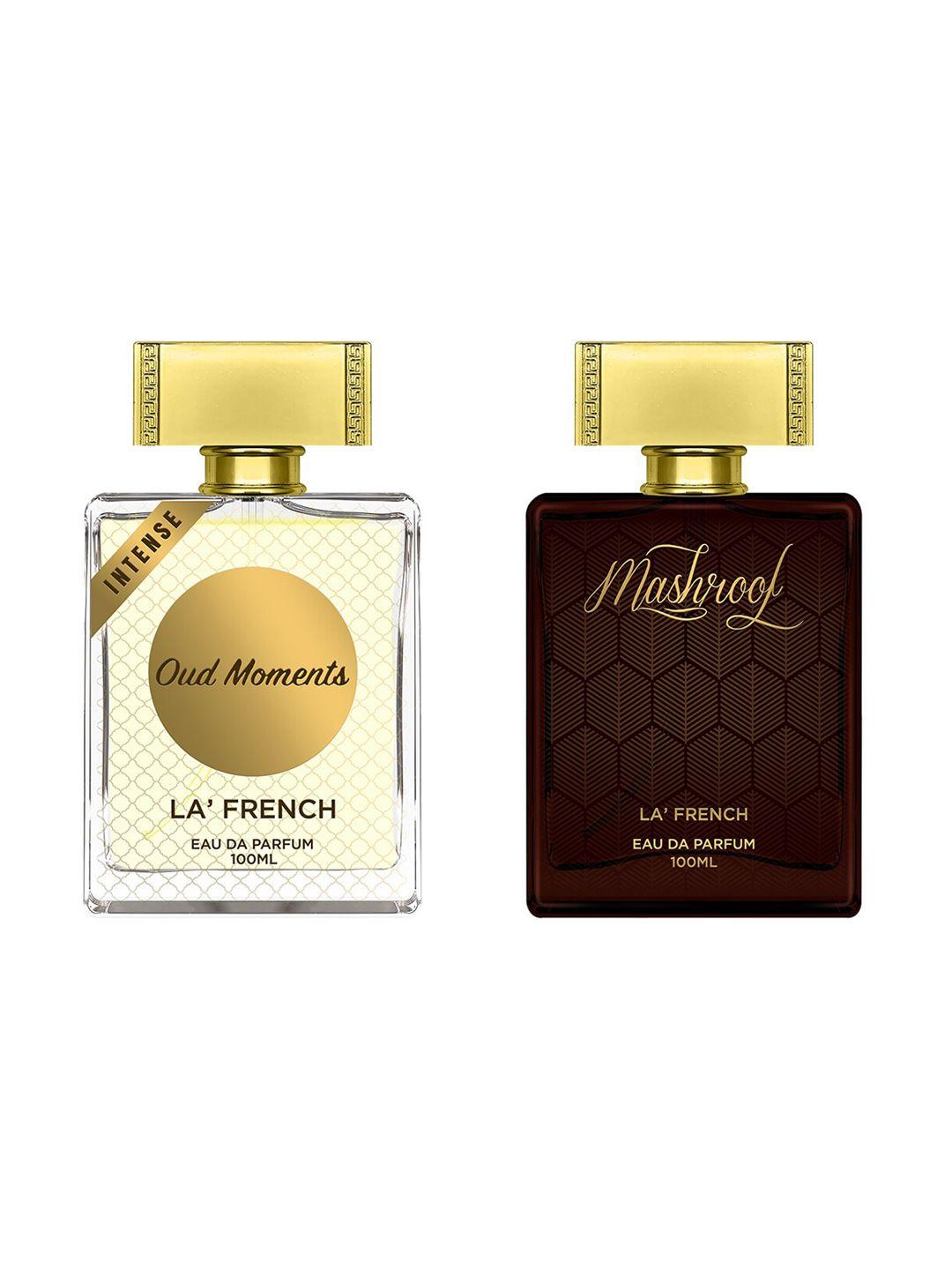la french set of 2 oud moments & mashroof eau de parfum - 100ml each