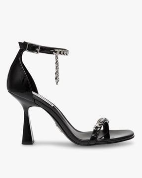 la bomba chunky heeled sandals