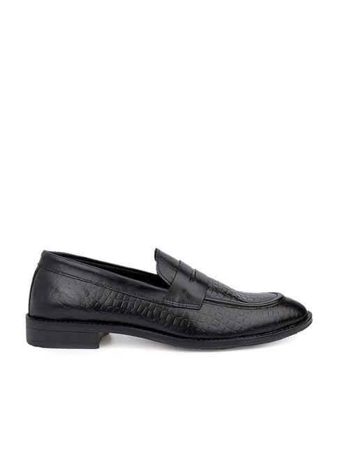 la botte men's black casual loafers