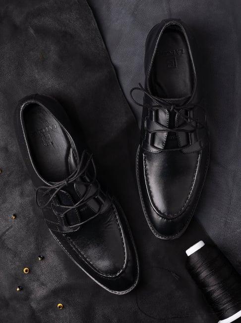 la botte men's black derby shoes