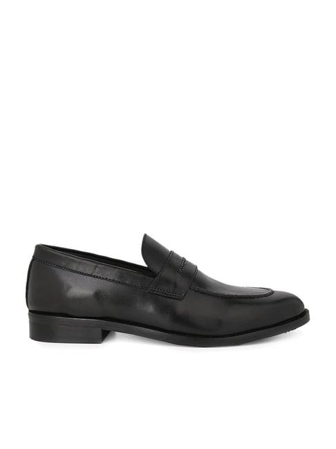 la botte men's black formal loafers