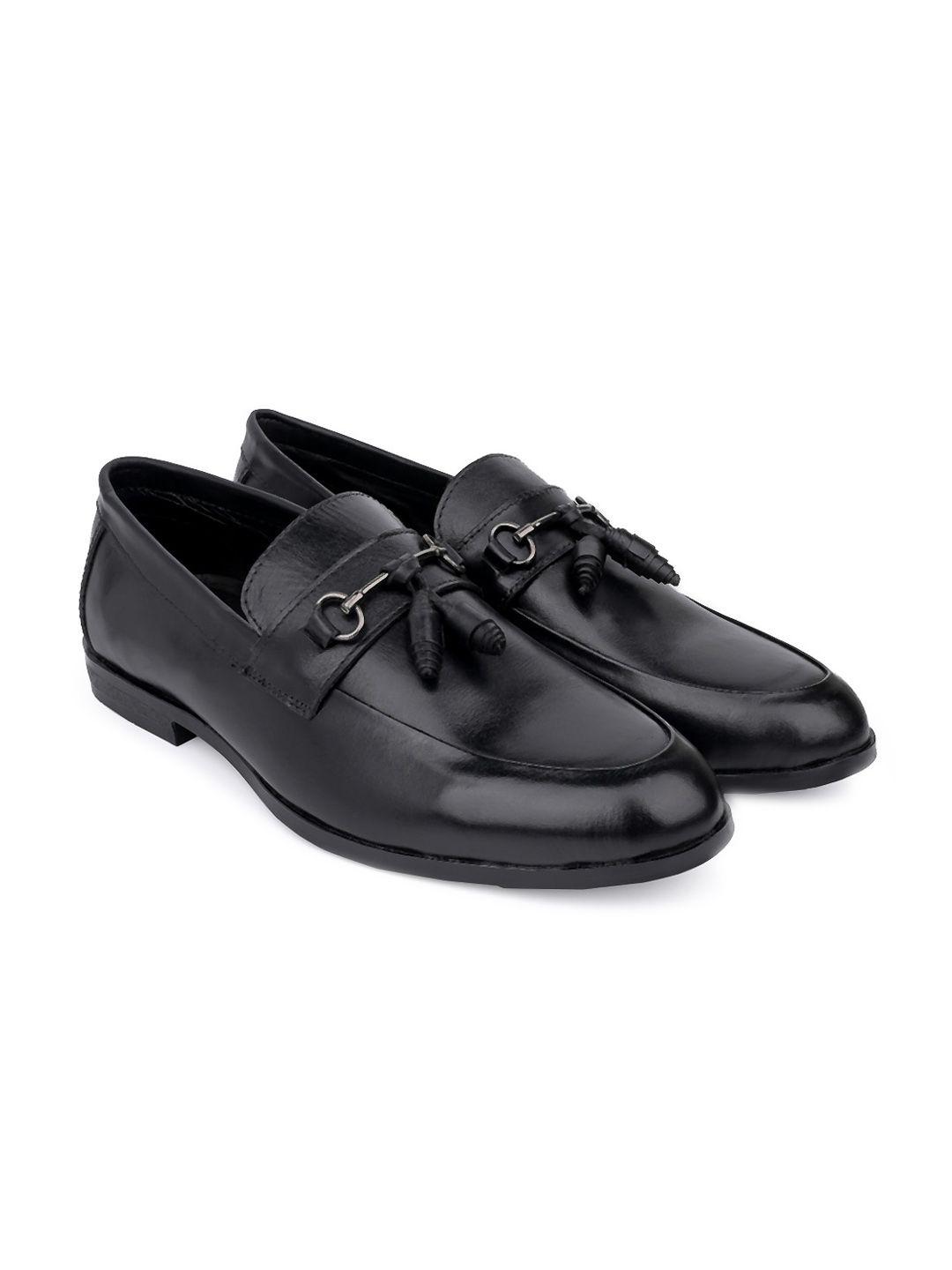 la botte men tasselled leather formal loafers