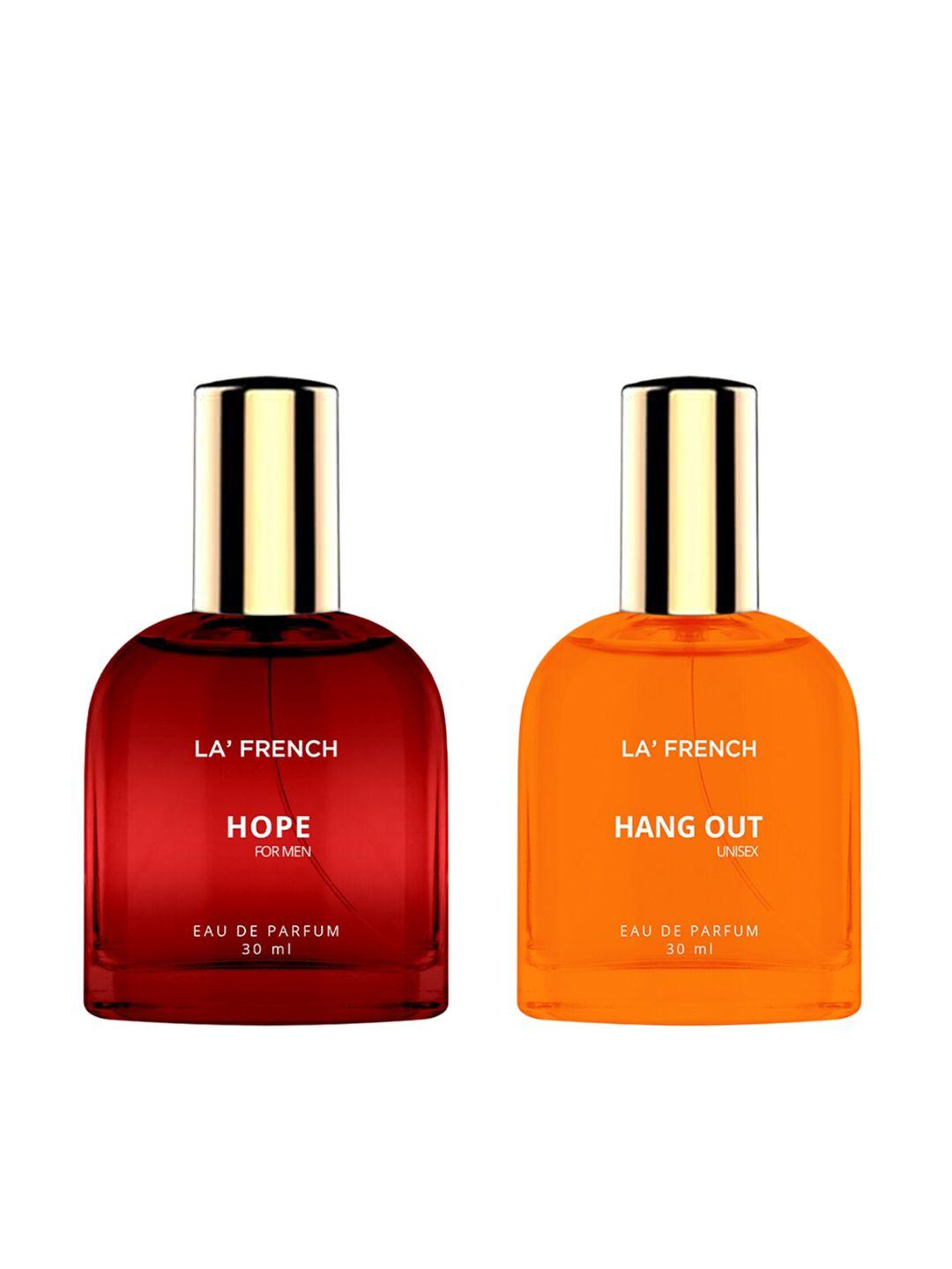 la french 2-pcs hope & hang out long lasting eau de parfum - 30ml each