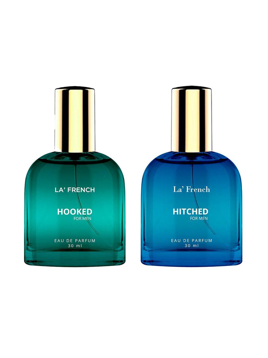 la french men set of 2 hooked-hitched eau de parfum - 30ml each