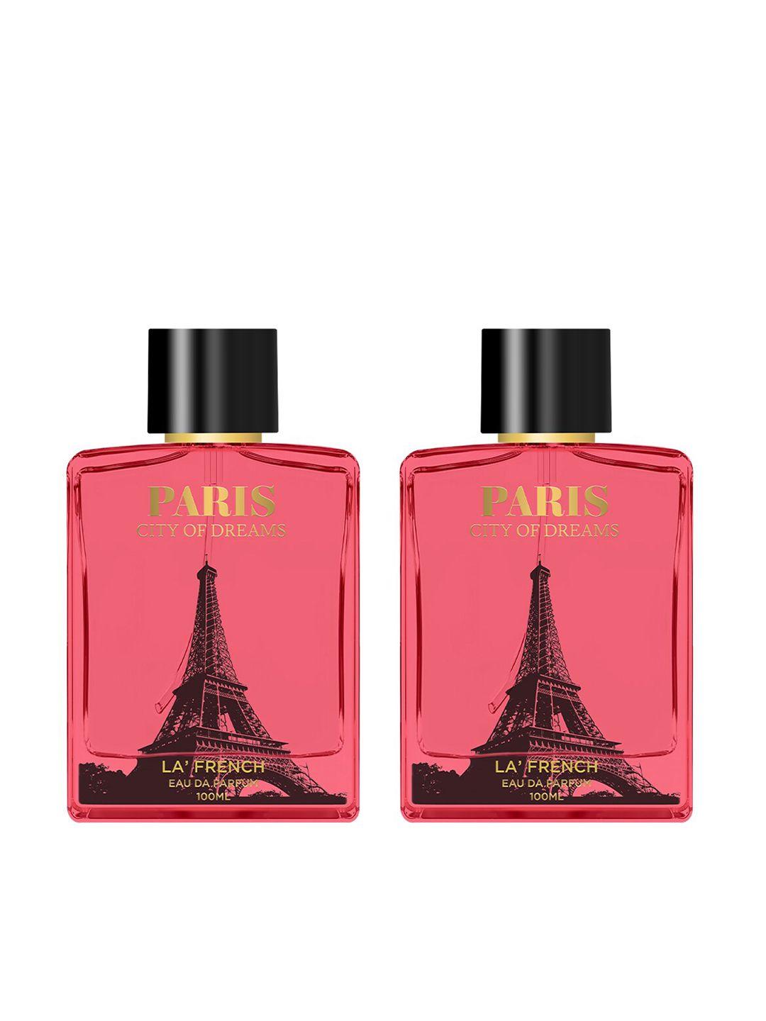 la french paris 2-pcs long lasting eau de parfum - 100ml each