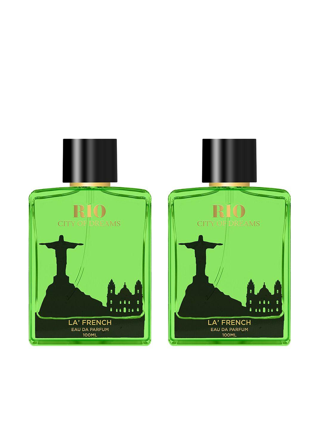 la french rio 2-pcs long lasting eau de parfum - 100ml each