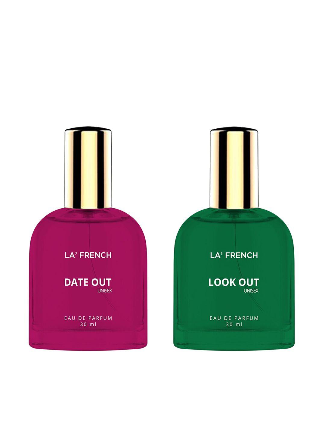 la french set of 2 eau de parfum 30ml each - look out & date out