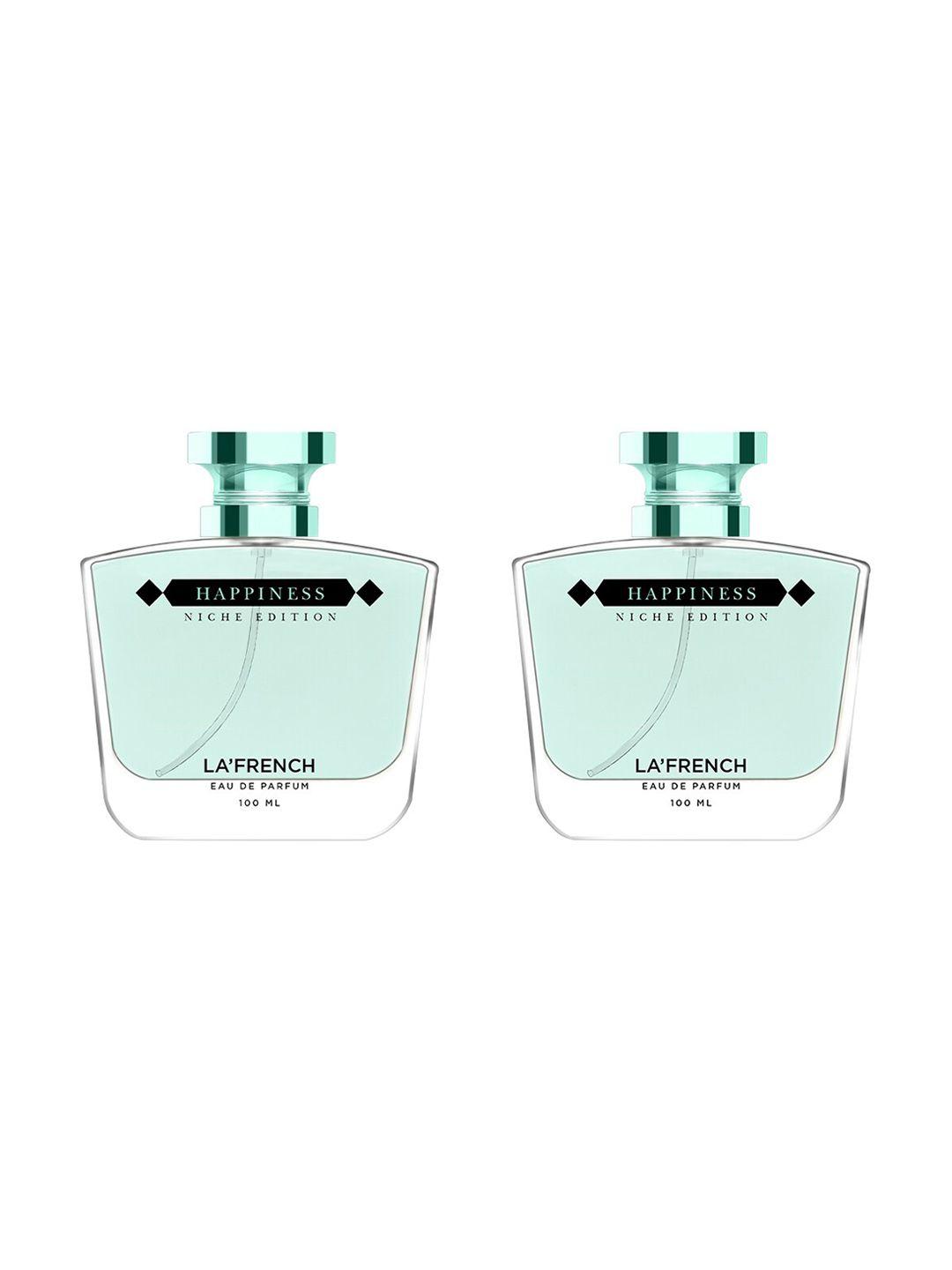 la french set of 2 happiness eau de parfum - 100ml each