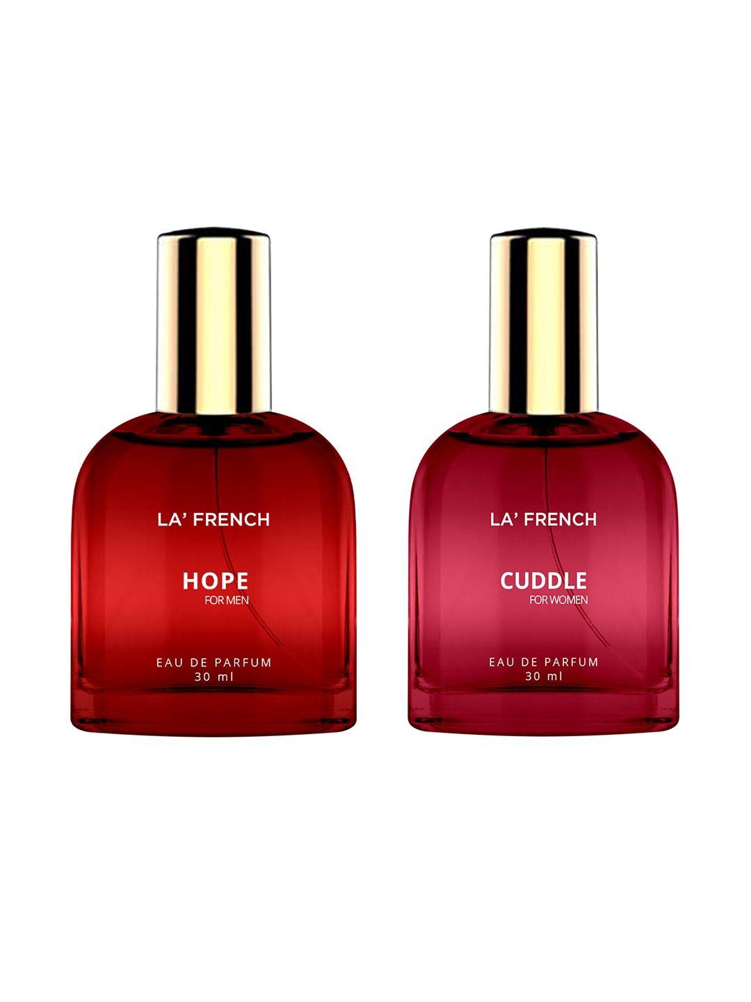 la french set of 2 hope & cuddle eau de parfum - 30ml each