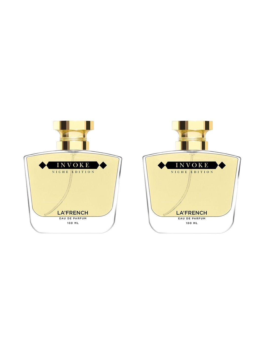 la french set of 2 invoke eau de parfum - 100ml each